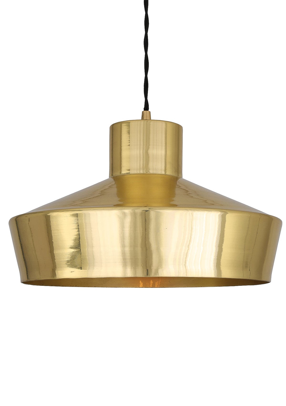 Elegance Modern Brass Pendant Light