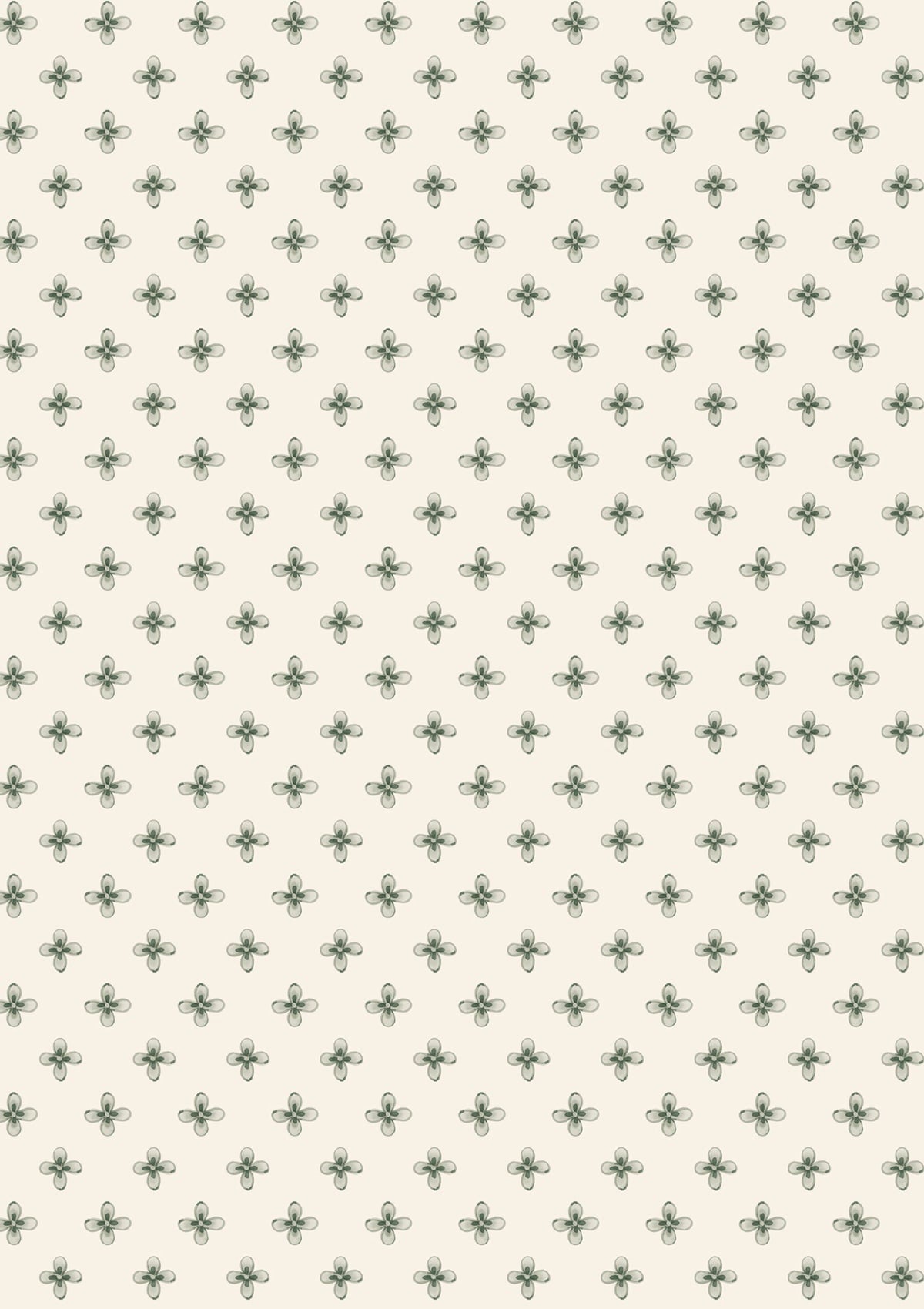 Elise Wallpaper in Garden Green