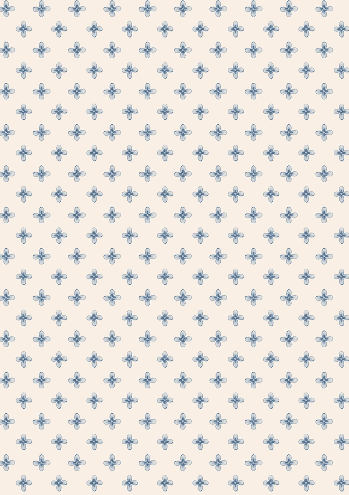 Elise Wallpaper in Light Blue