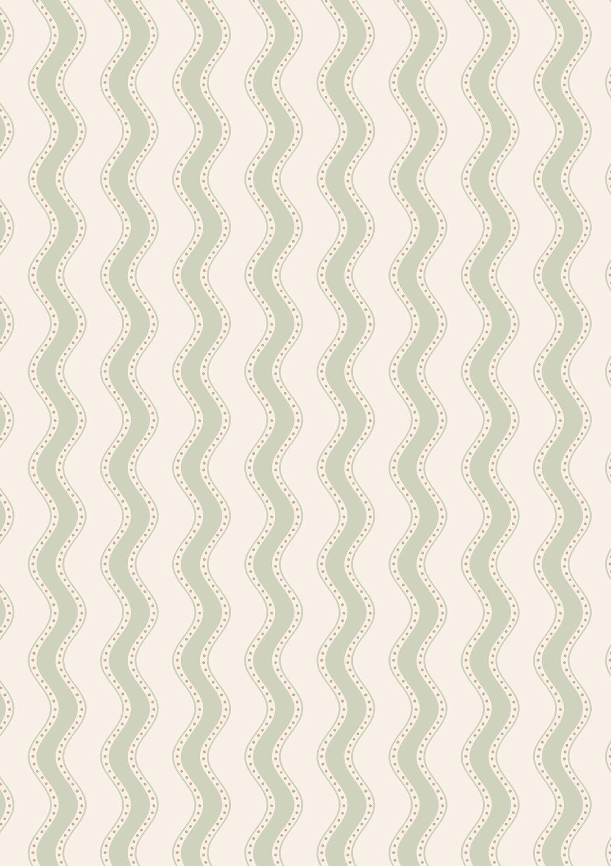 Erik Wallpaper in Spring Green