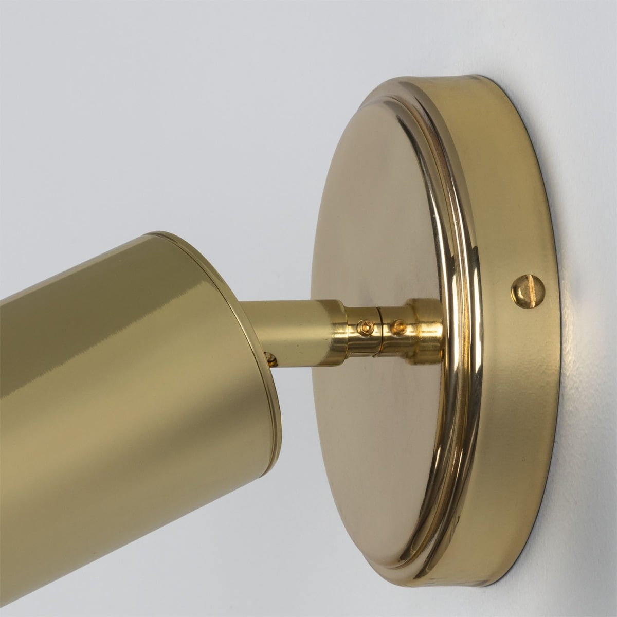 Evanston Directional Brass Wall Spotlight