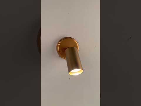 Evanston Directional Brass Wall Spotlight