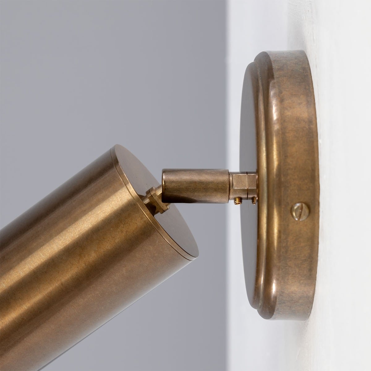 Evanston Directional Brass Wall Spotlight