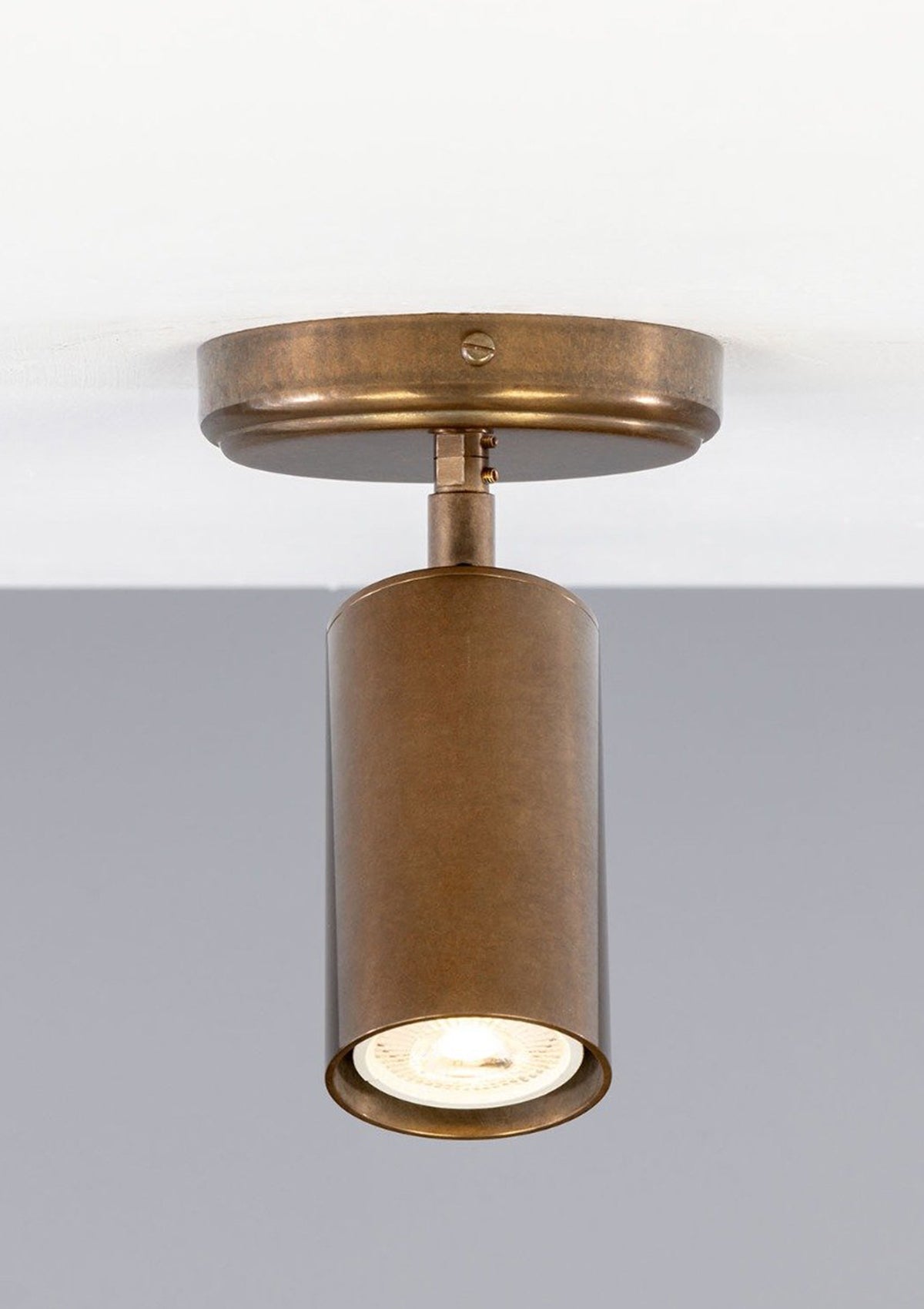 Evanston Brass Ceiling Spotlight
