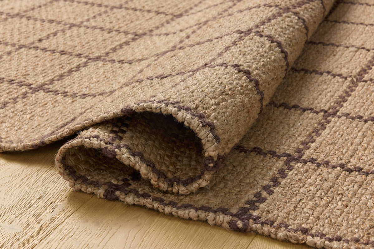 Fletcher Natural/Brown Rug – detail
