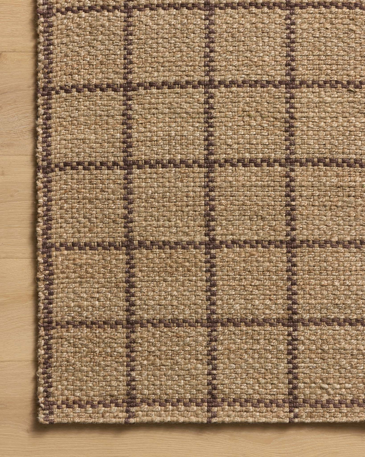 Fletcher Natural/Brown Rug – detail
