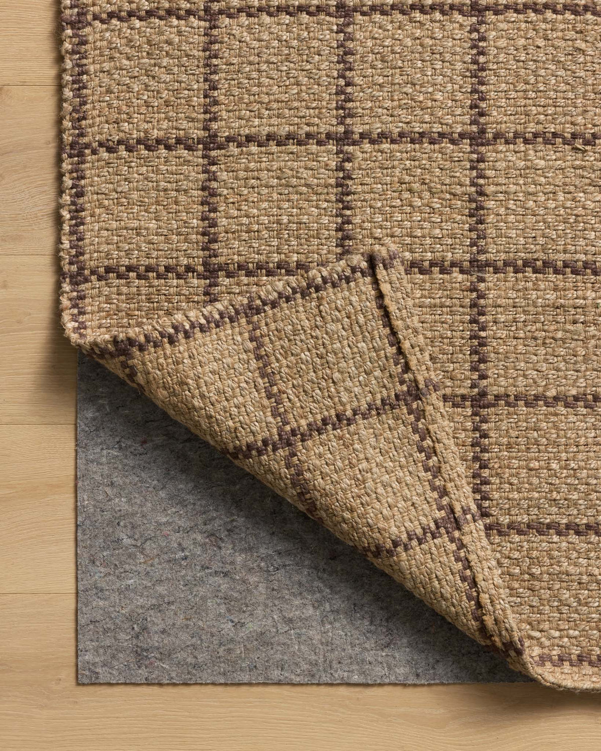Fletcher Natural/Brown Rug – detail