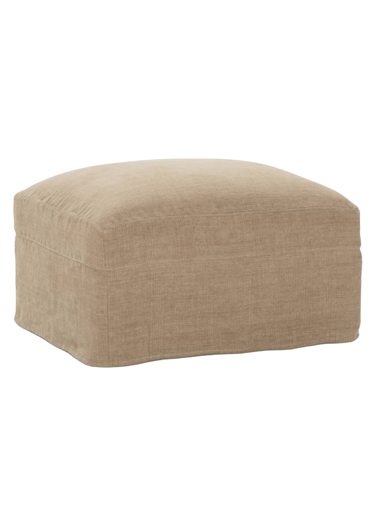 Fletcher Slipcovered Ottoman