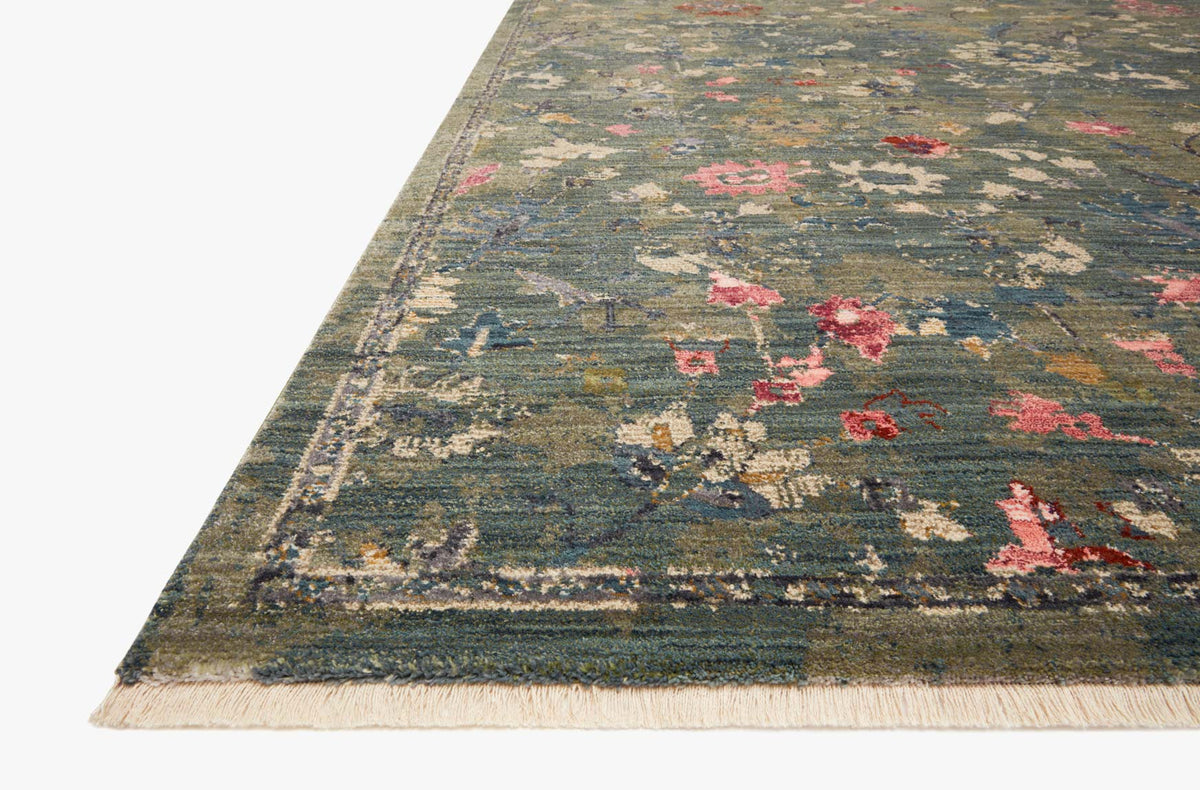 Giada Lagoon/Multi Rug – corner detail
