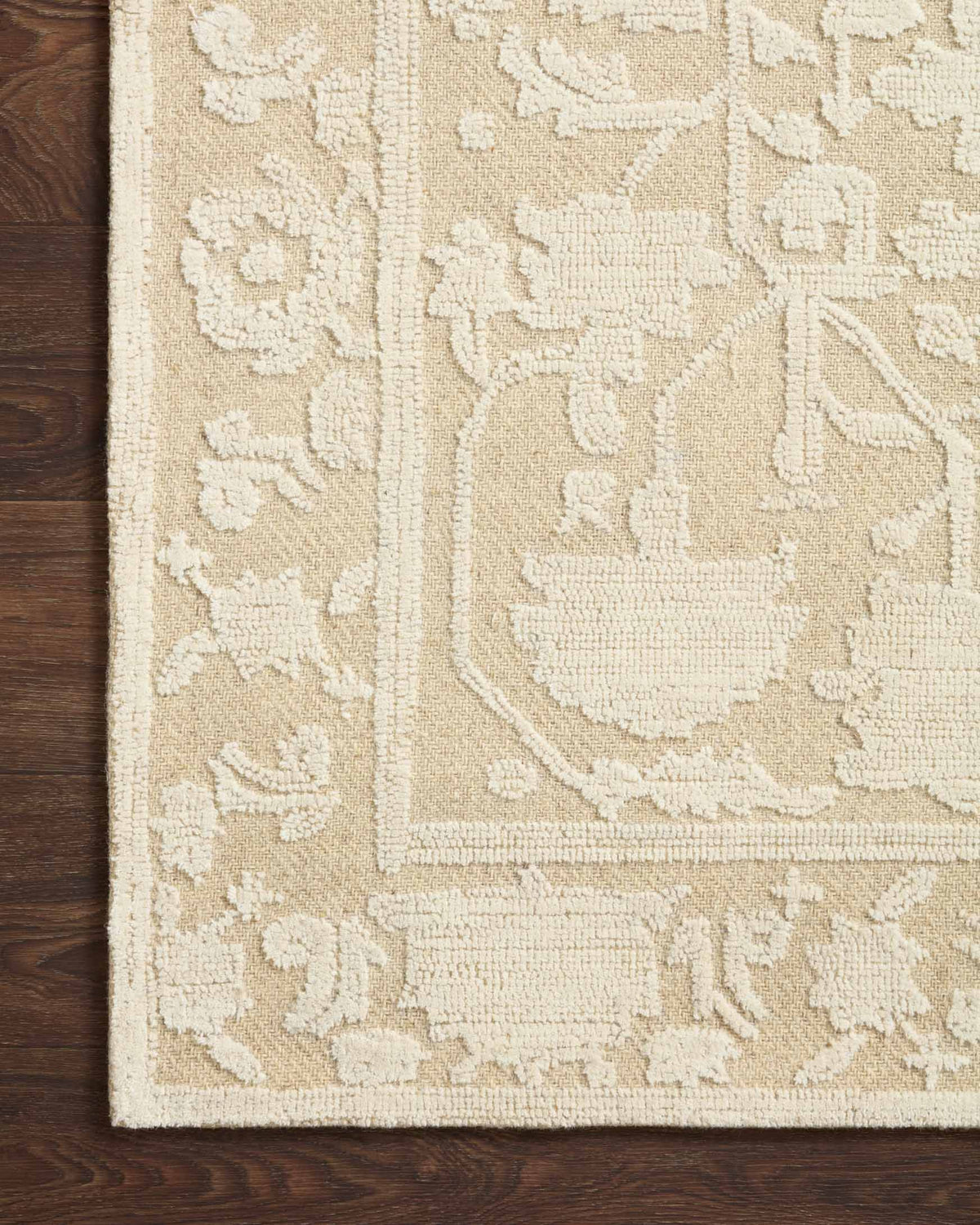 Gloria Natural/Ivory Rug – detail