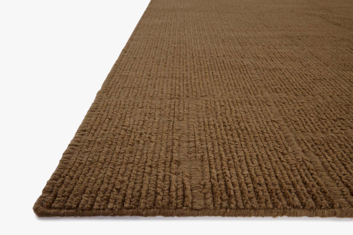 Greenwich Rust Rug – corner detail