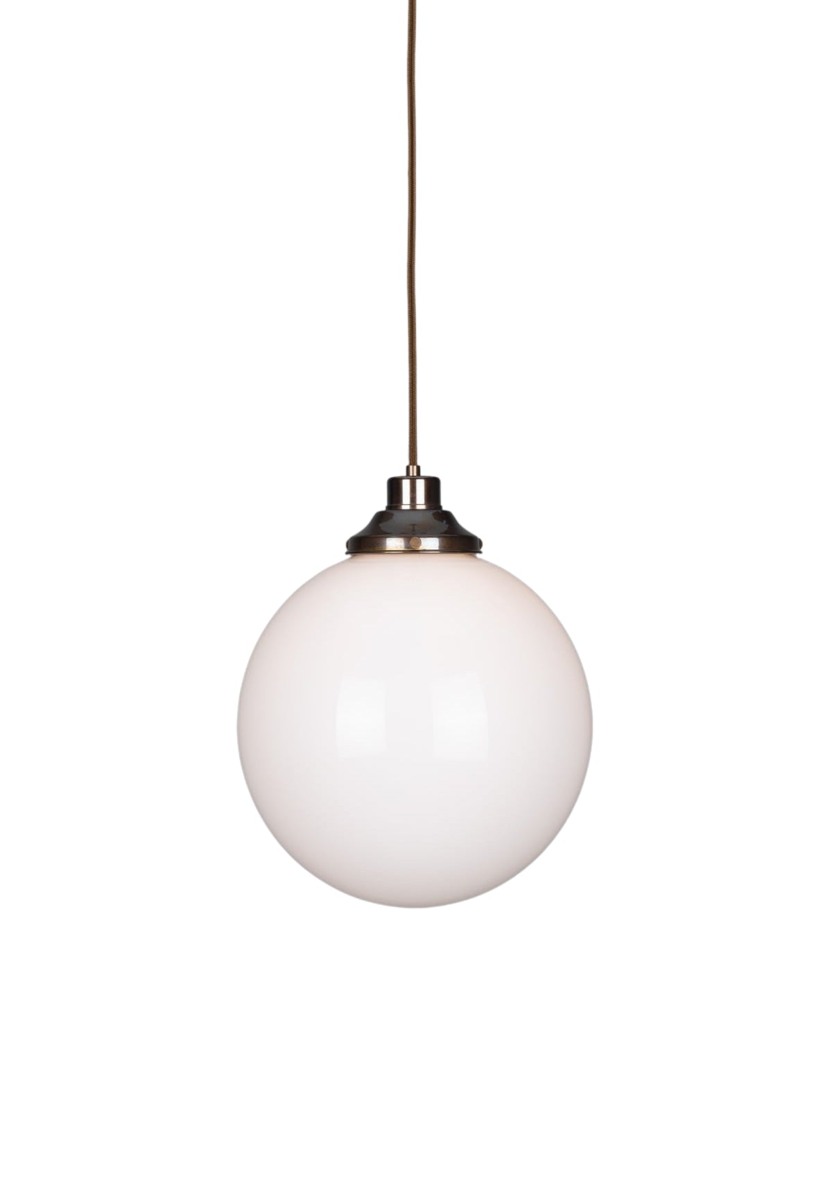 Gentry Opal Globe Pendant Light 11.75"