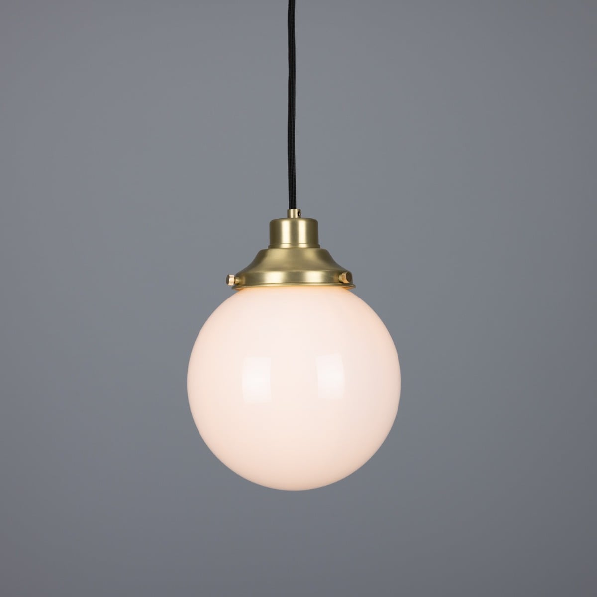 Gentry Opal Globe Pendant Light 7.75"