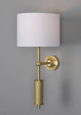 Gorey Contemporary Brass Wall Light