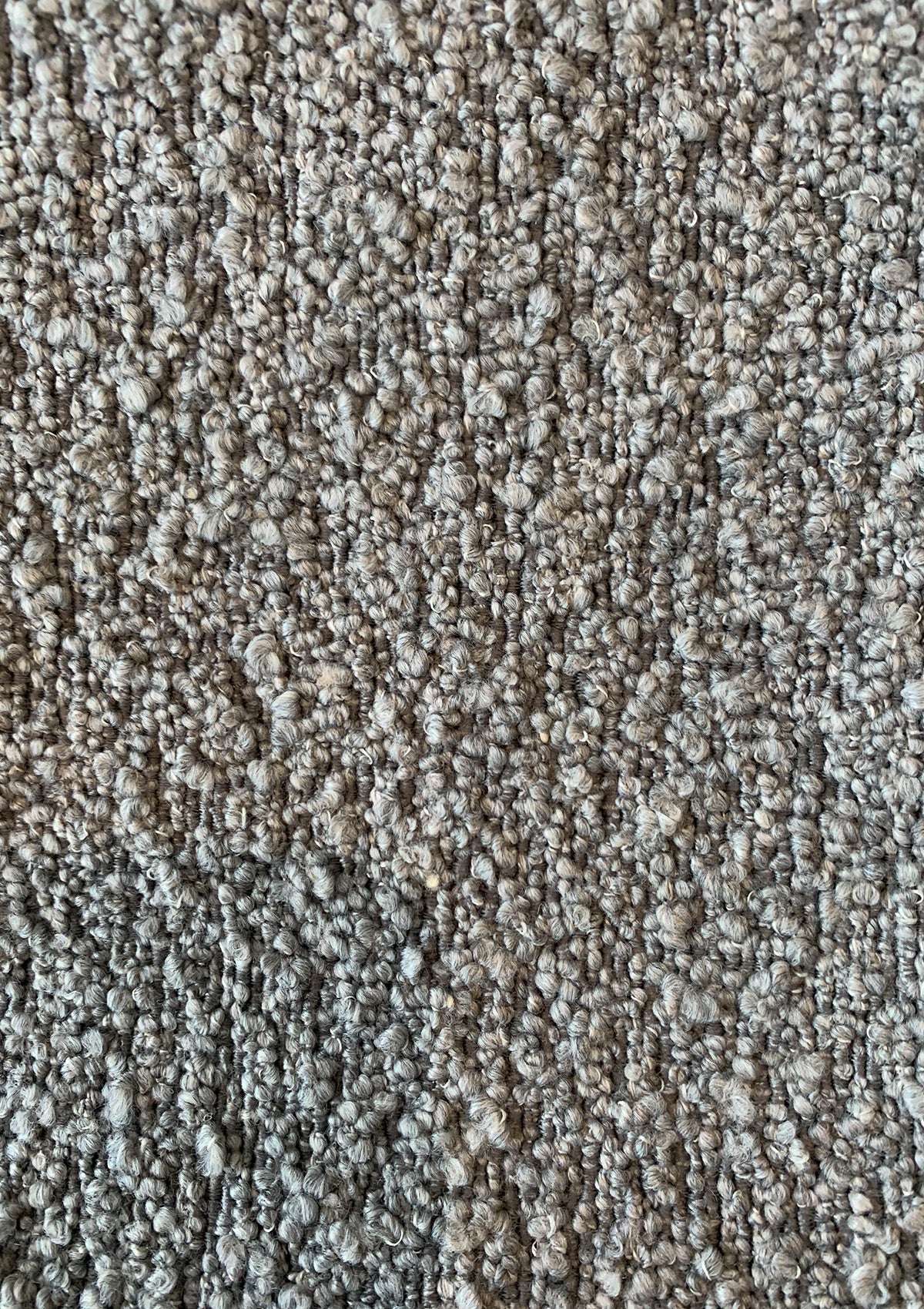 Grey Boucle Fabric