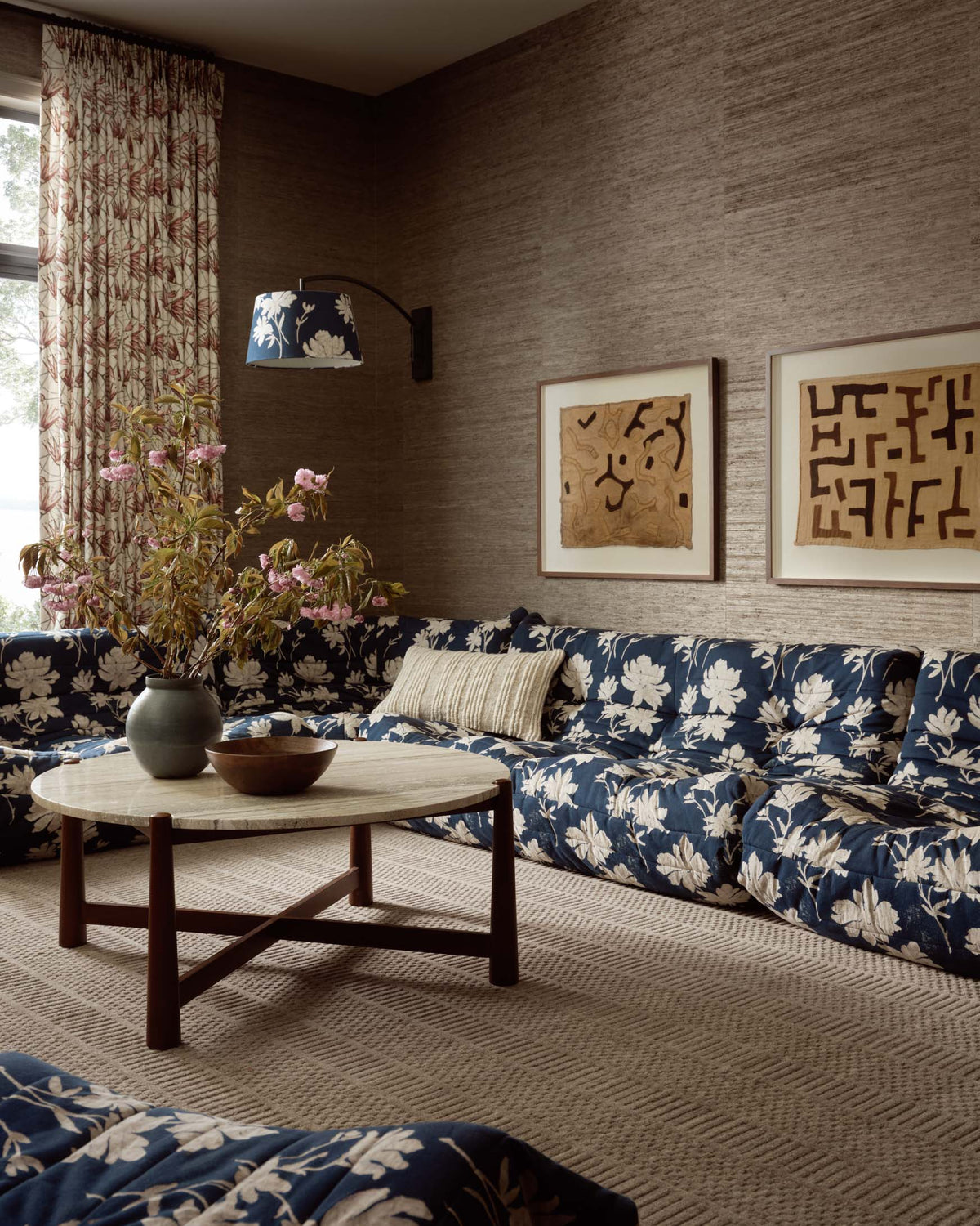 Hadley Stone Rug – room scene