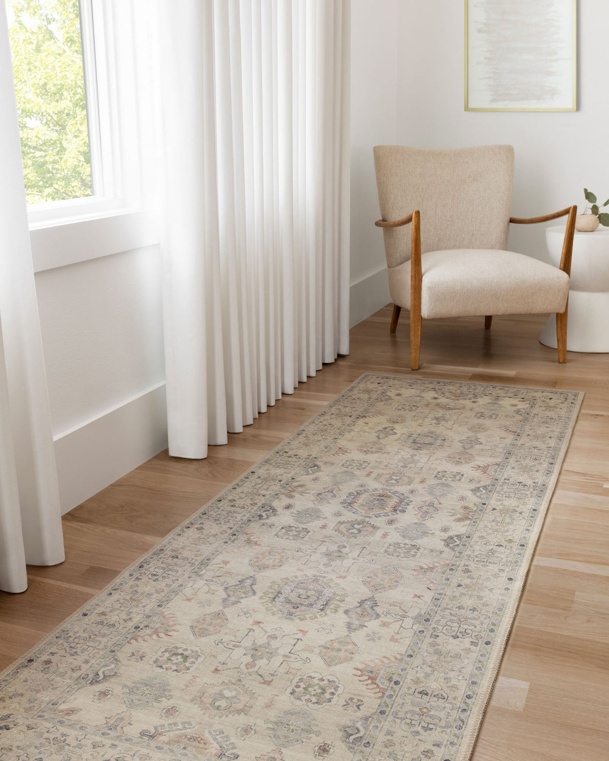 Hathaway Beige/Multi Rug – room scene