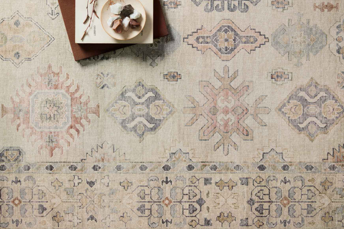 Hathaway Beige/Multi Rug – room scene