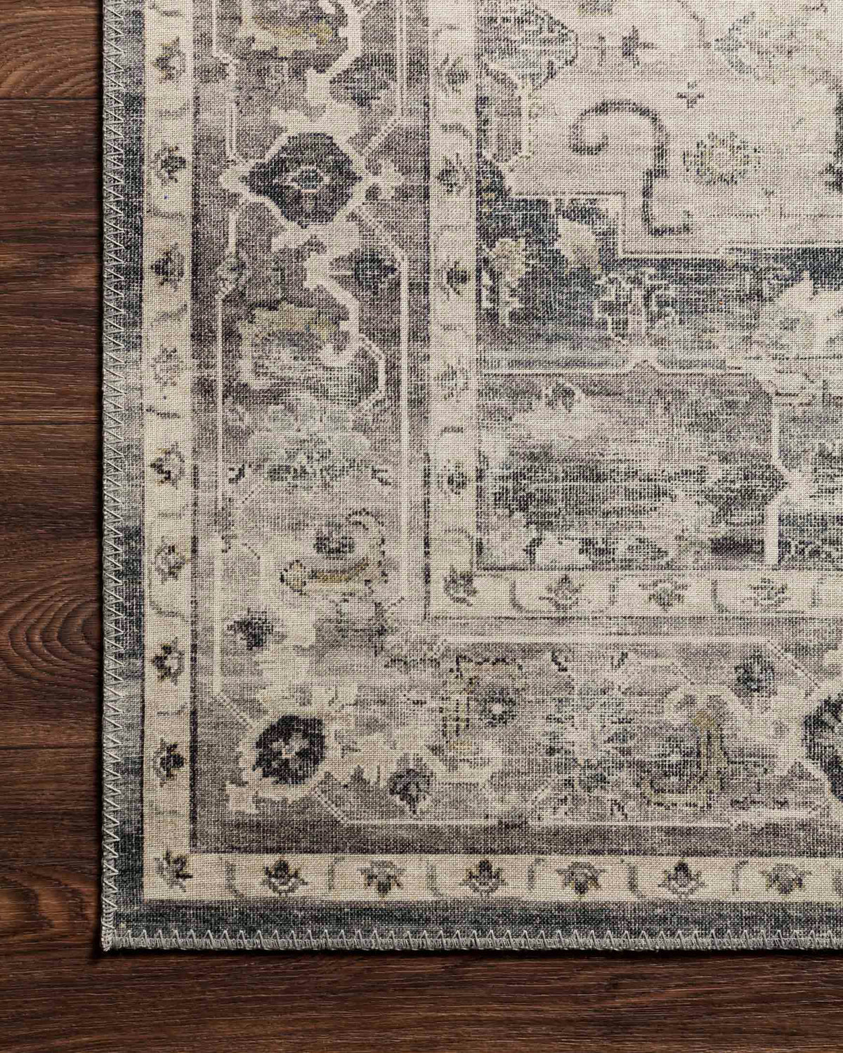 Hathaway Steel/Ivory Rug – detail