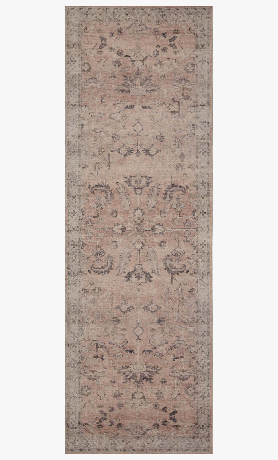 Hathaway Blush/Multi Rug – alternate view