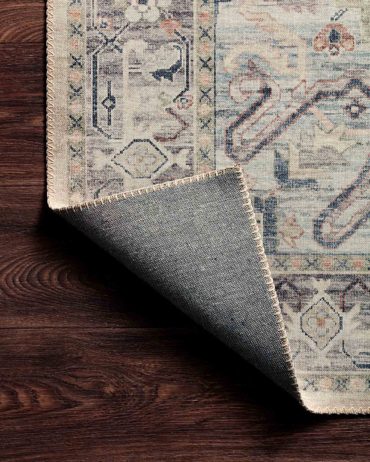 Hathaway Multi/Ivory Rug – detail