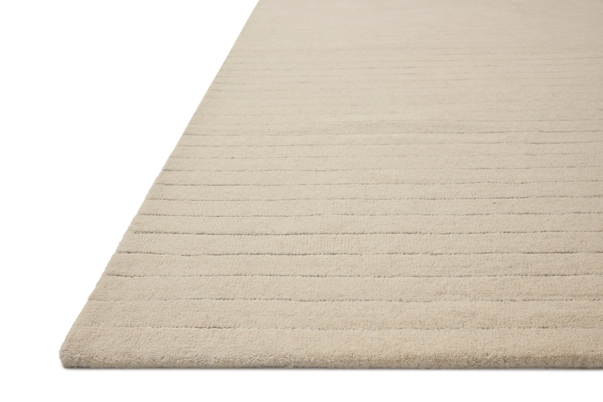 Henry Ivory/Dove Rug – corner detail