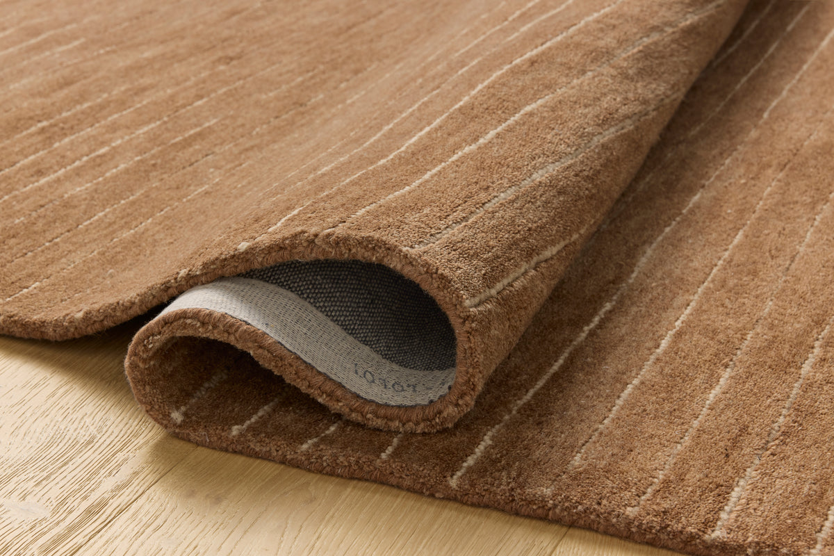 Henry Rust/Natural Rug – detail