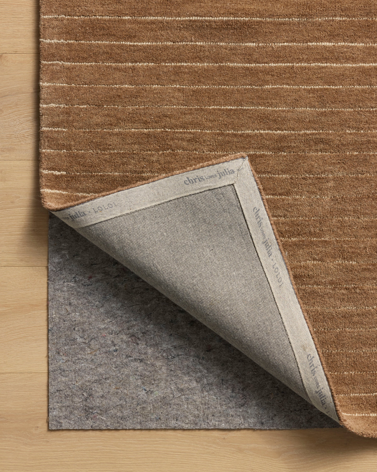 Henry Rust/Natural Rug – detail