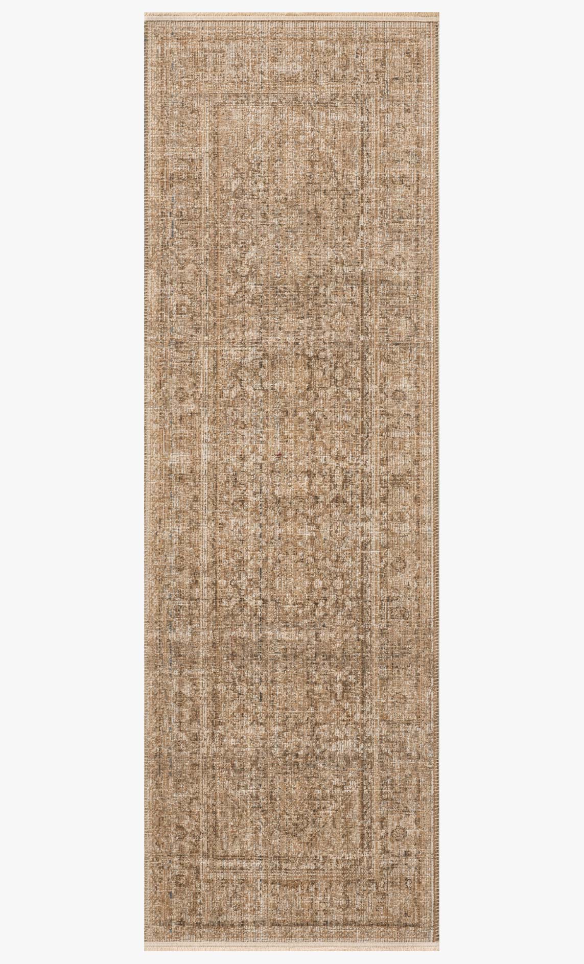 Heritage Clay/Natural Rug – detail