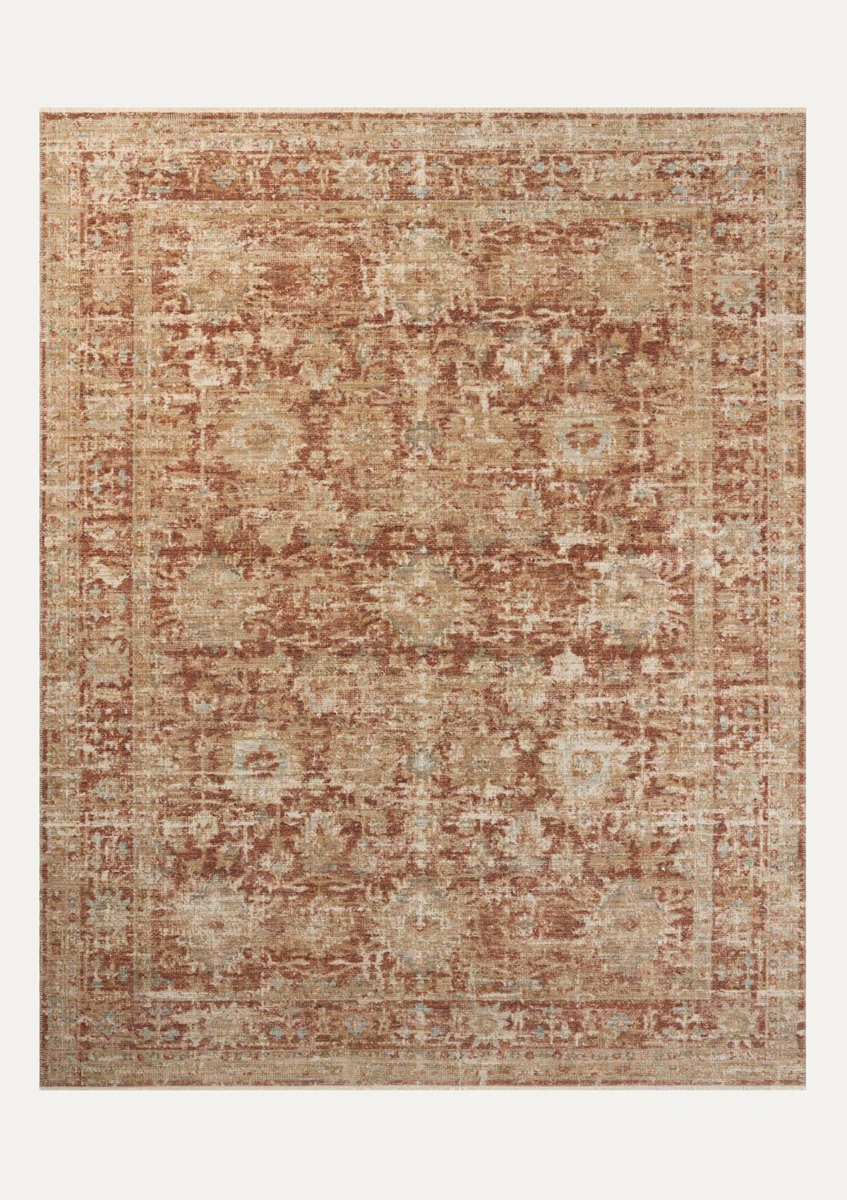 Heritage Brick/Multi Rug