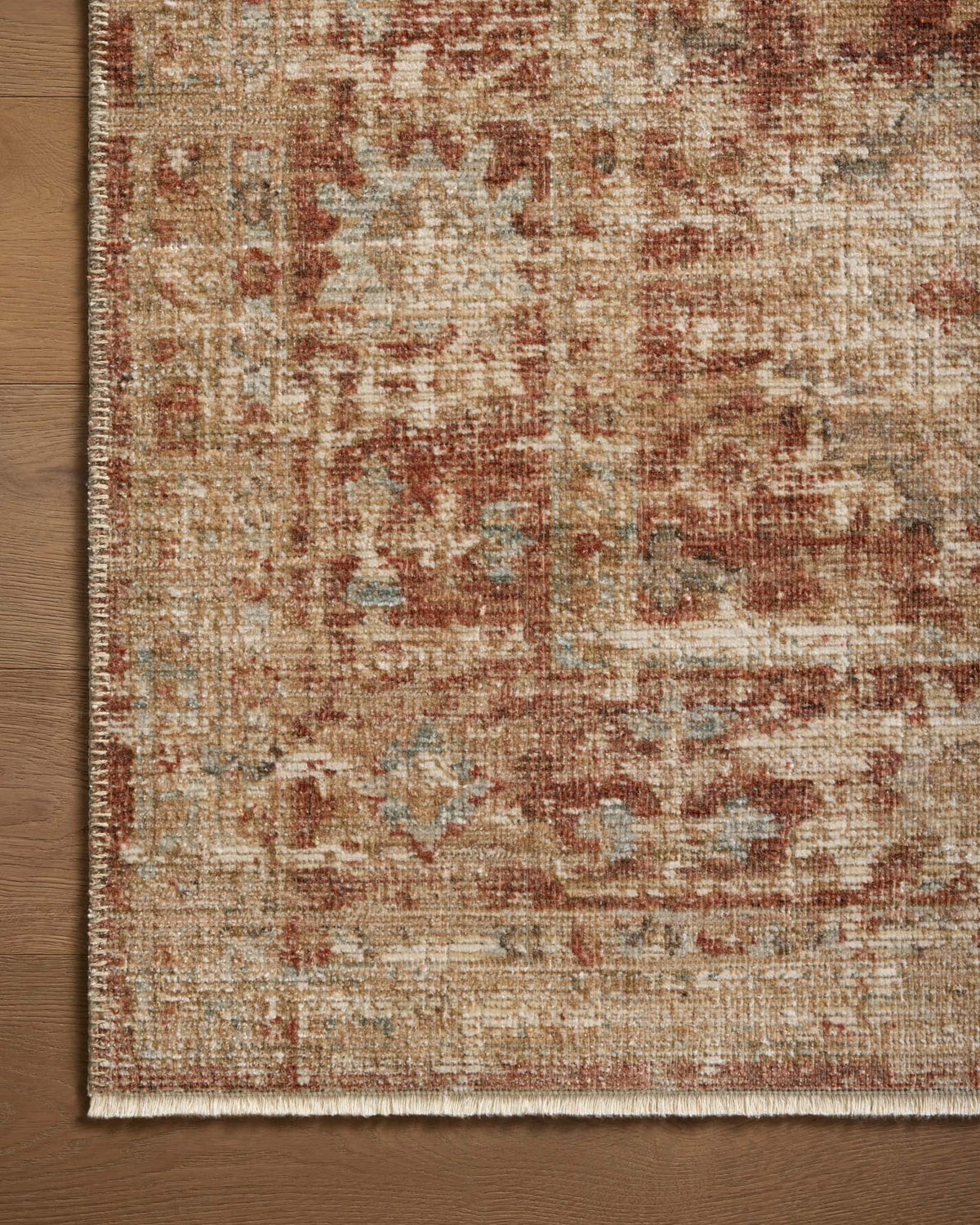 Heritage Brick/Multi Rug – detail