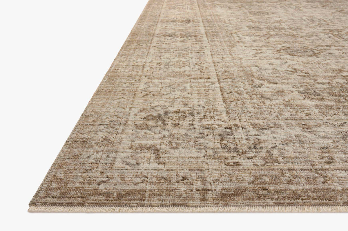Heritage Ivory/Natural Rug – corner detail