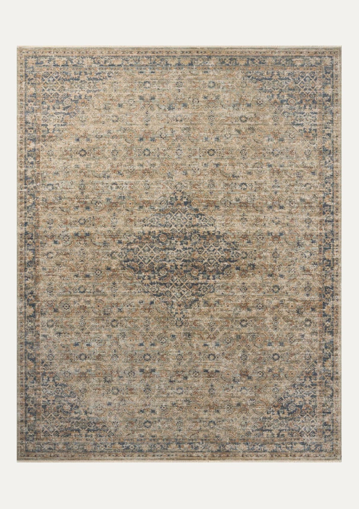 Heritage Sage/Navy Rug