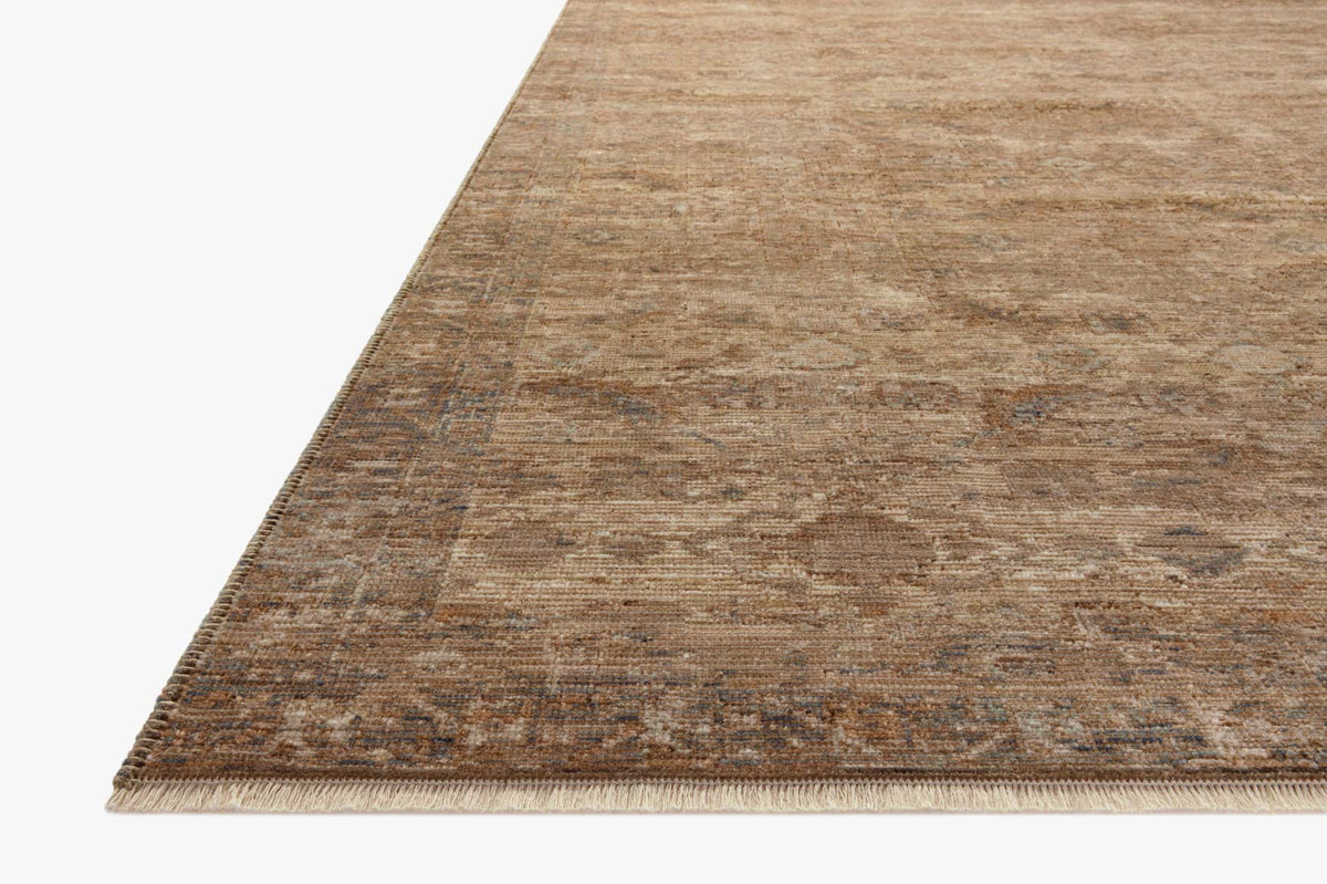 Heritage Natural/Mist Rug – corner detail