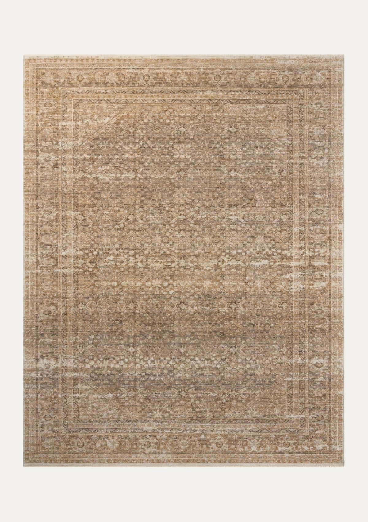 Heritage Clay/Natural Rug