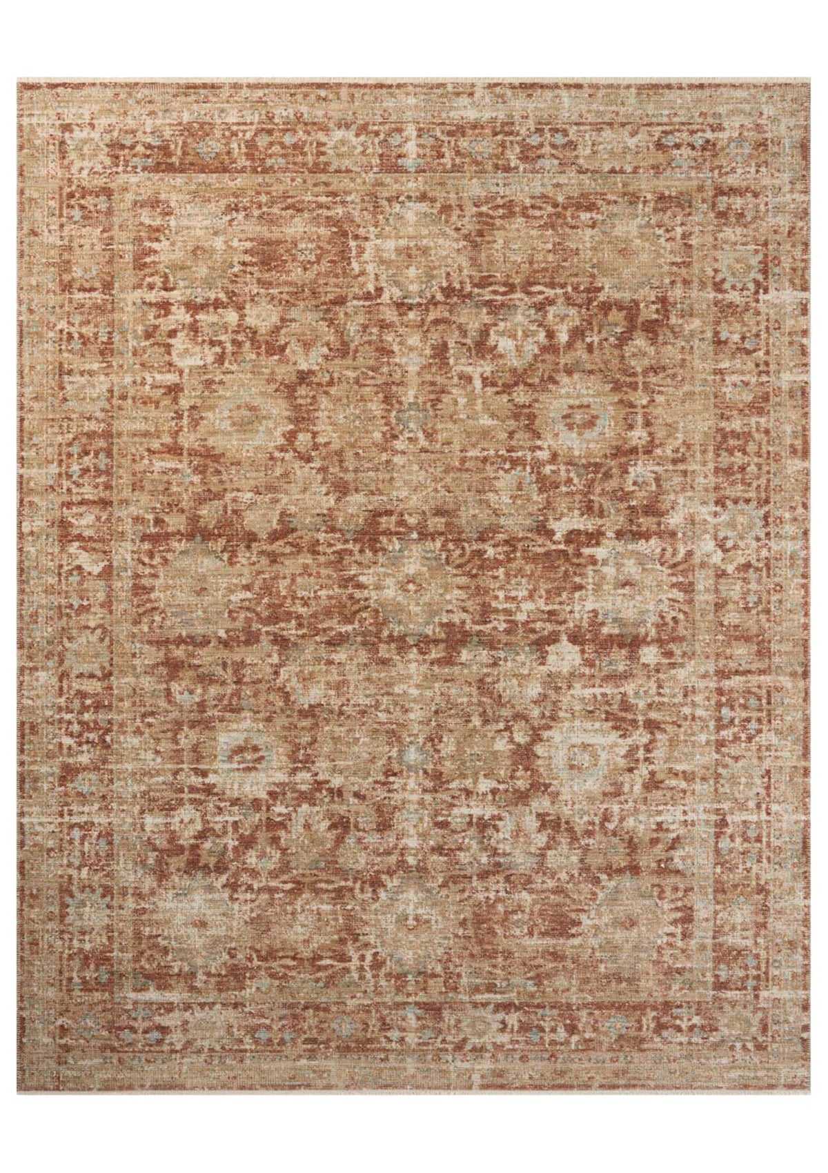 Heritage Brick/Multi Rug