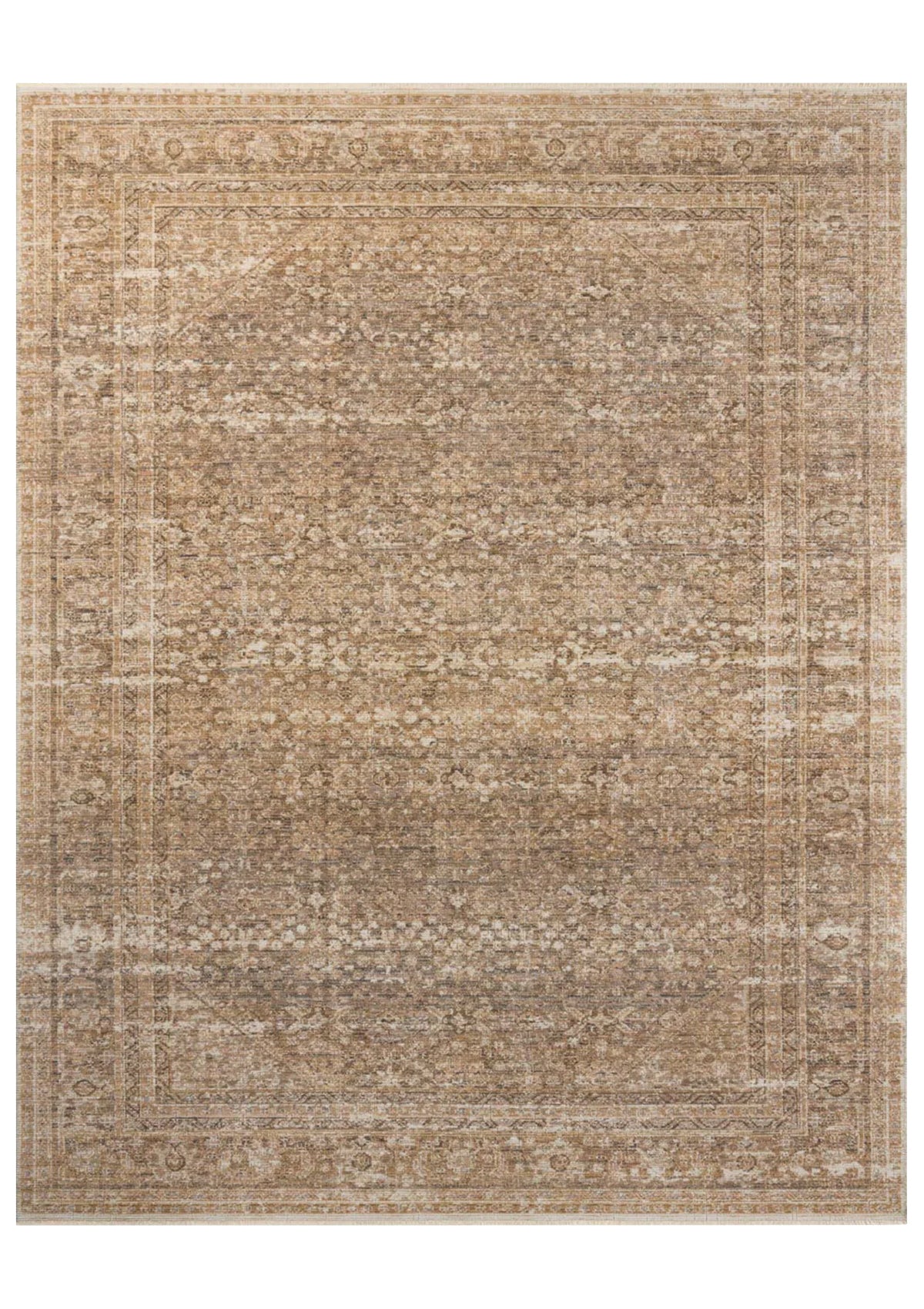 Heritage Clay/Natural Rug