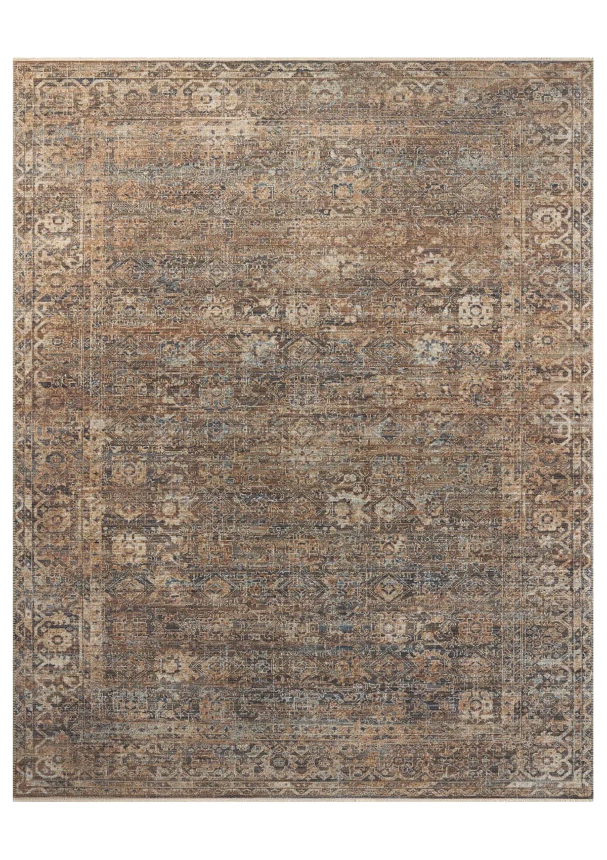 Heritage Mocha/Denim Rug