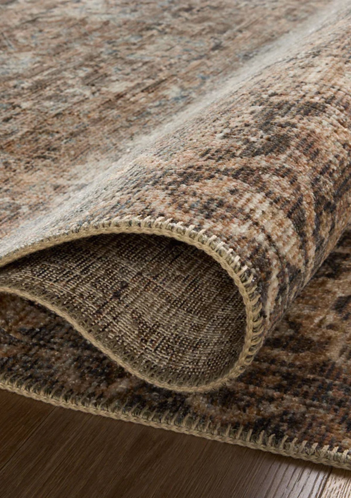 Heritage Mocha/Denim Rug