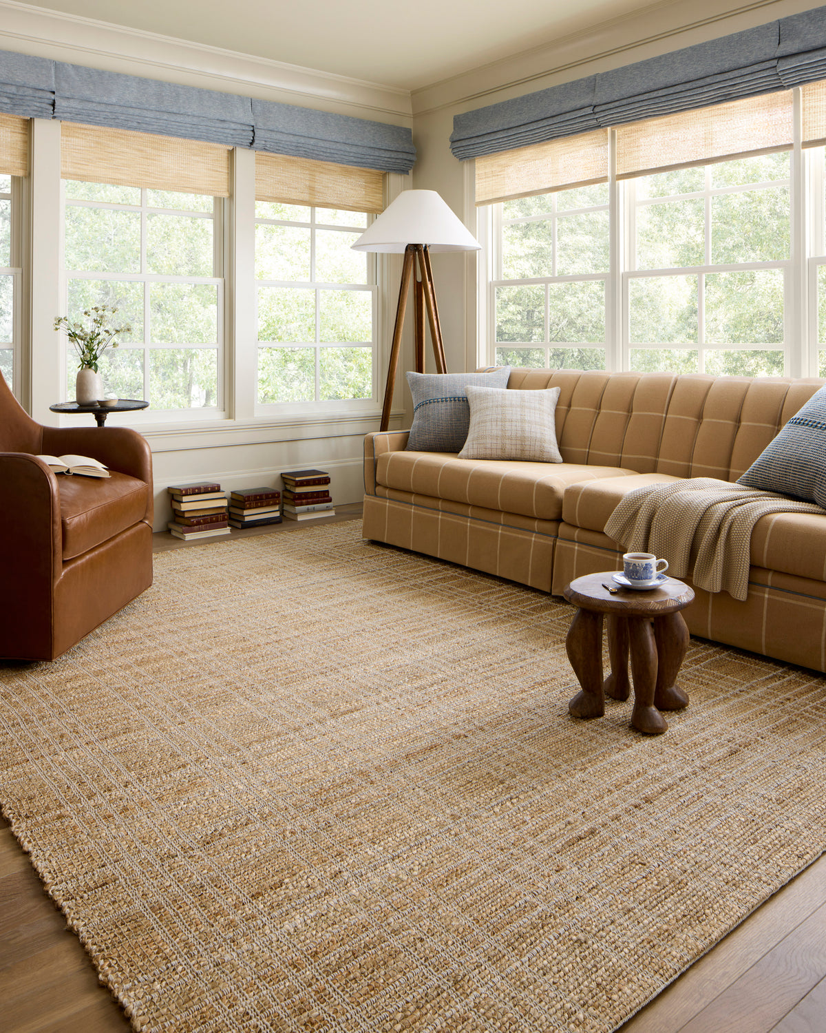 Judy Natural/Cream Rug – room scene