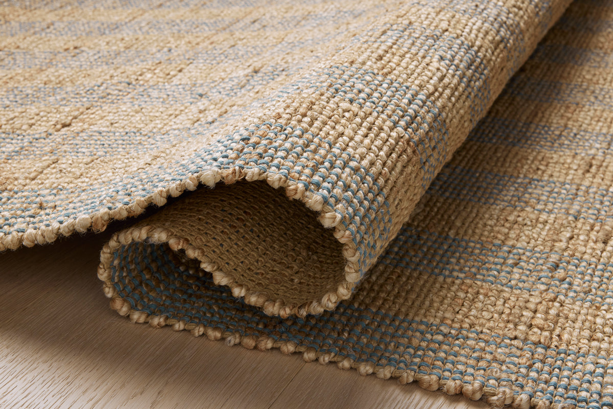 Judy Natural/Sky Rug – detail