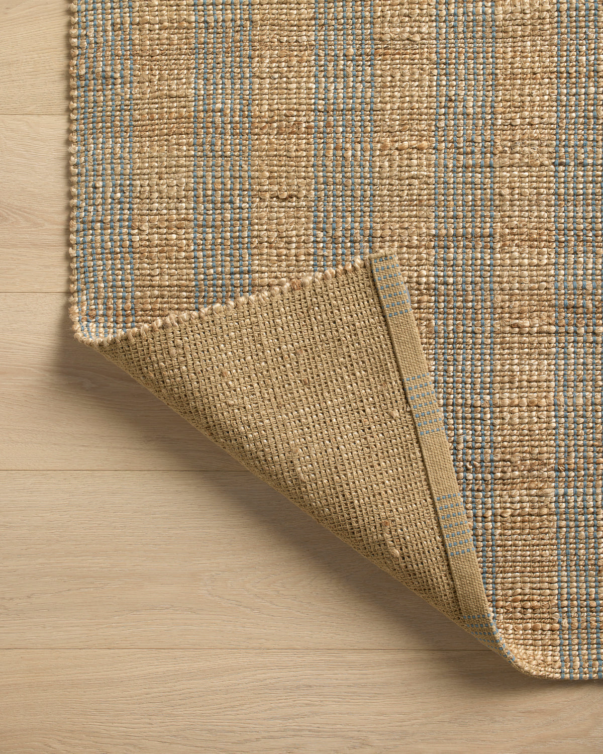 Judy Natural/Sky Rug – detail
