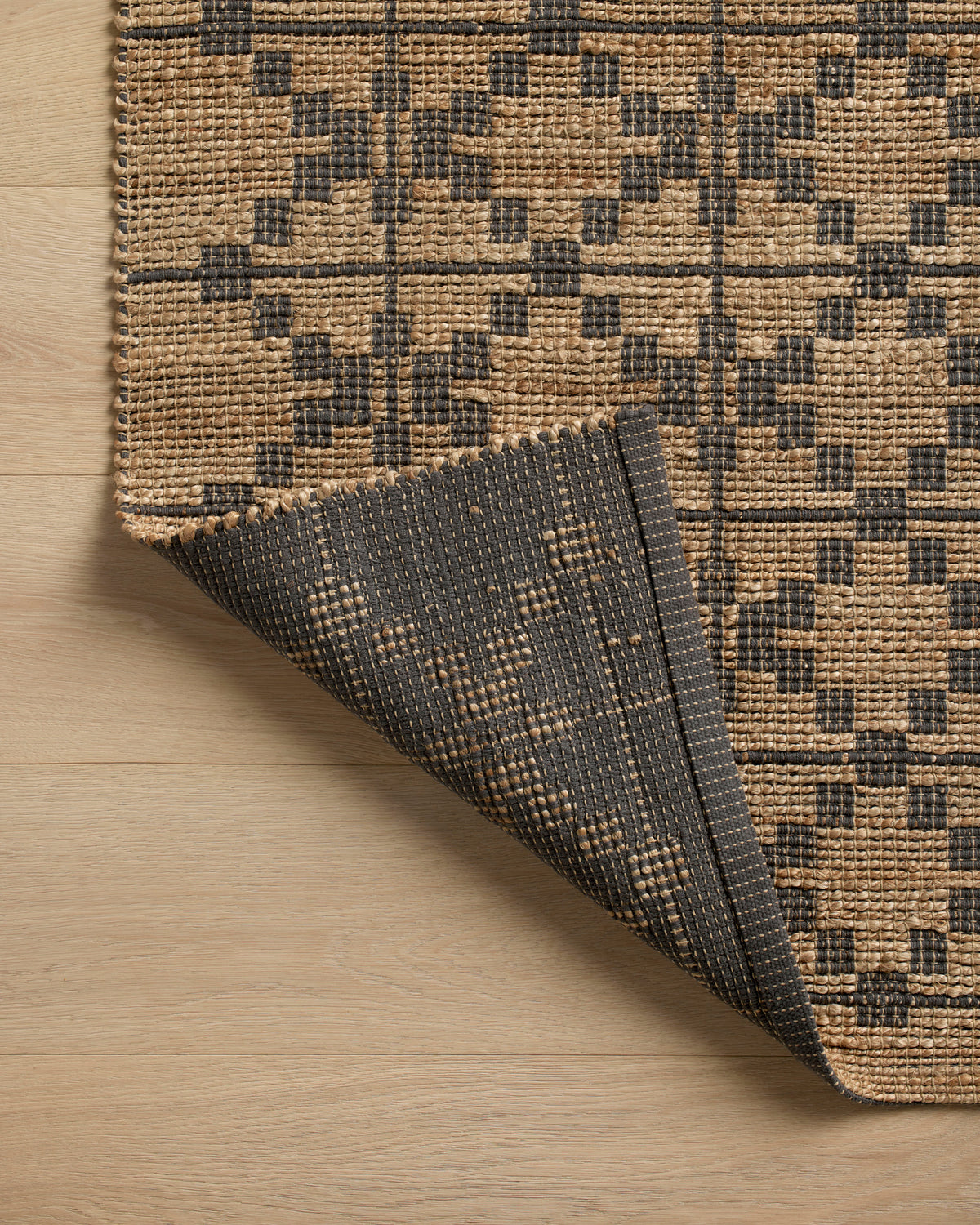 Judy Natural/Graphite Rug – detail