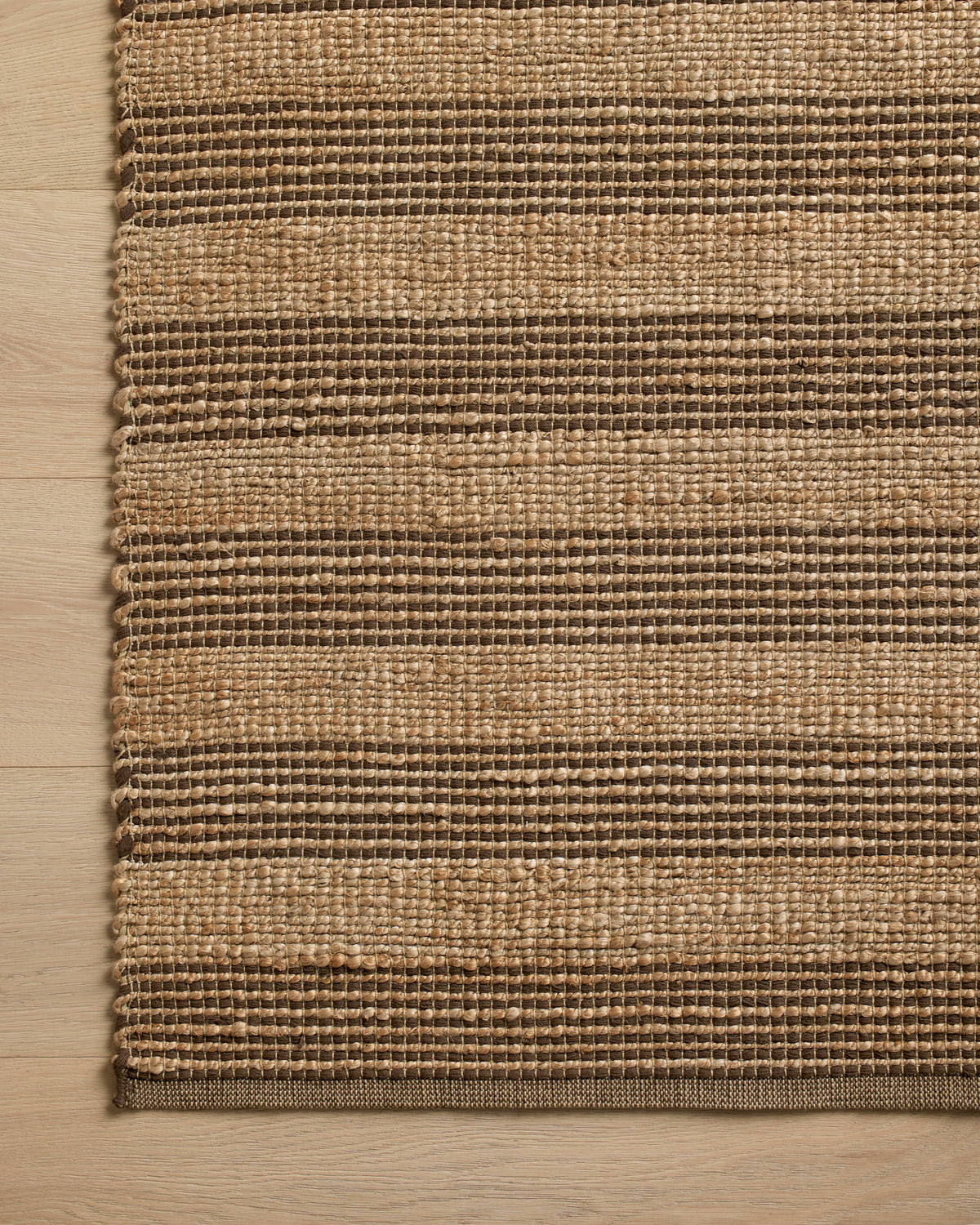 Judy Natural/Chocolate Rug – detail