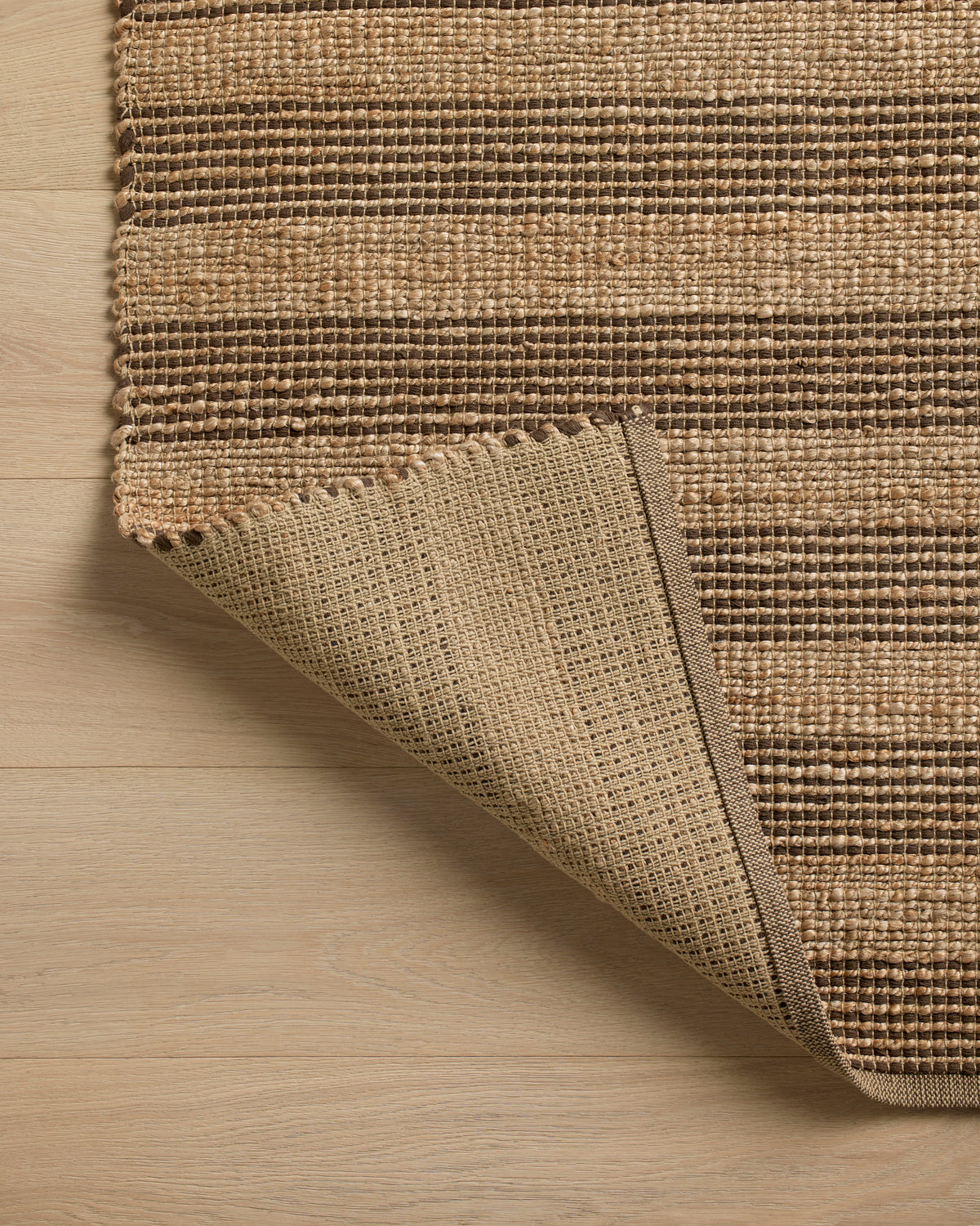 Judy Natural/Chocolate Rug – detail