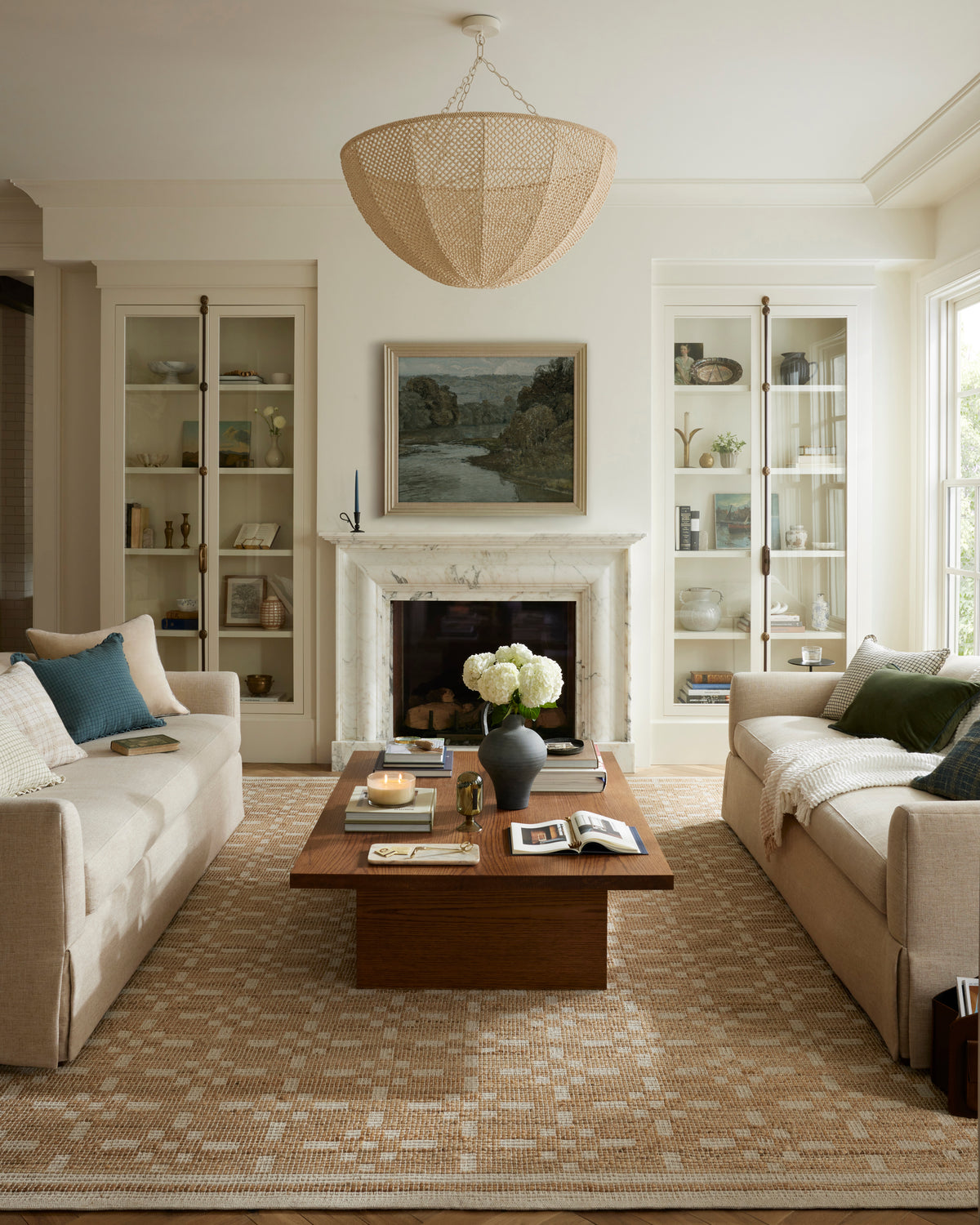 Judy Natural/Ivory Rug – room scene
