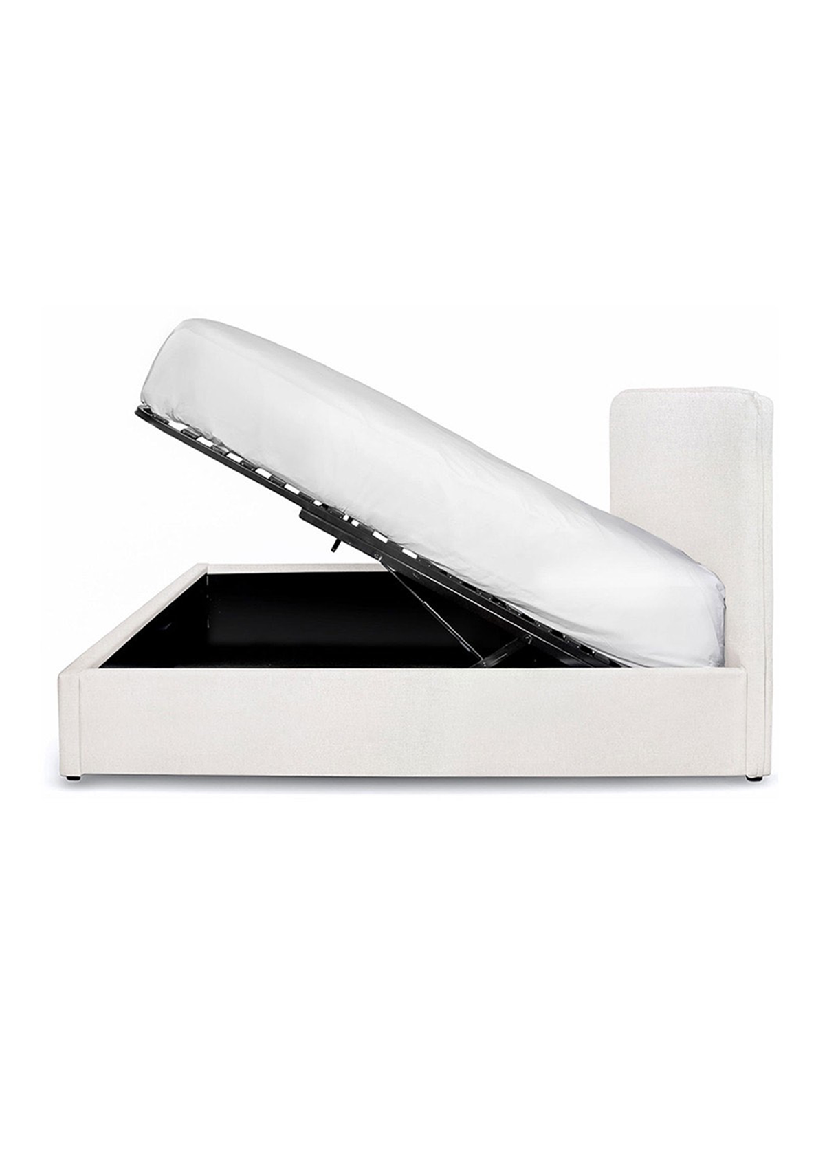 Jessa Storage Bed - Cream