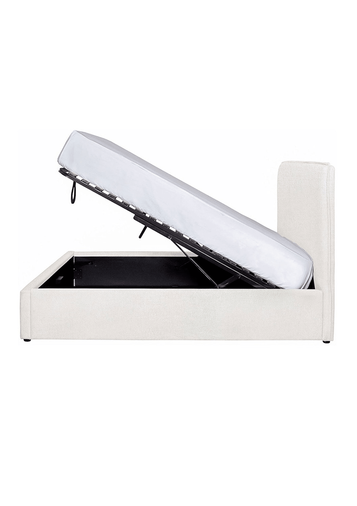 Jessa Storage Bed - Cream