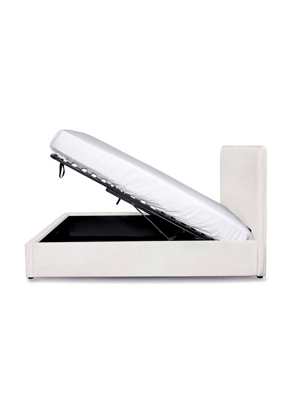 Jessa Storage Bed - Cream