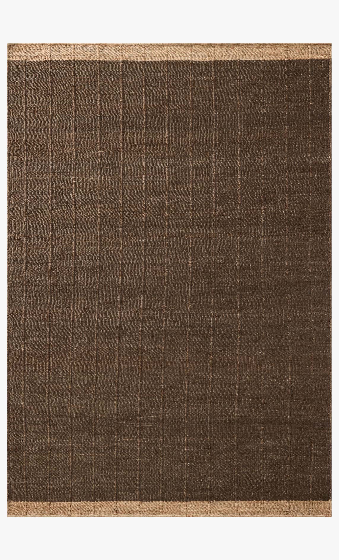 Laken Chocolate/Natural Rug